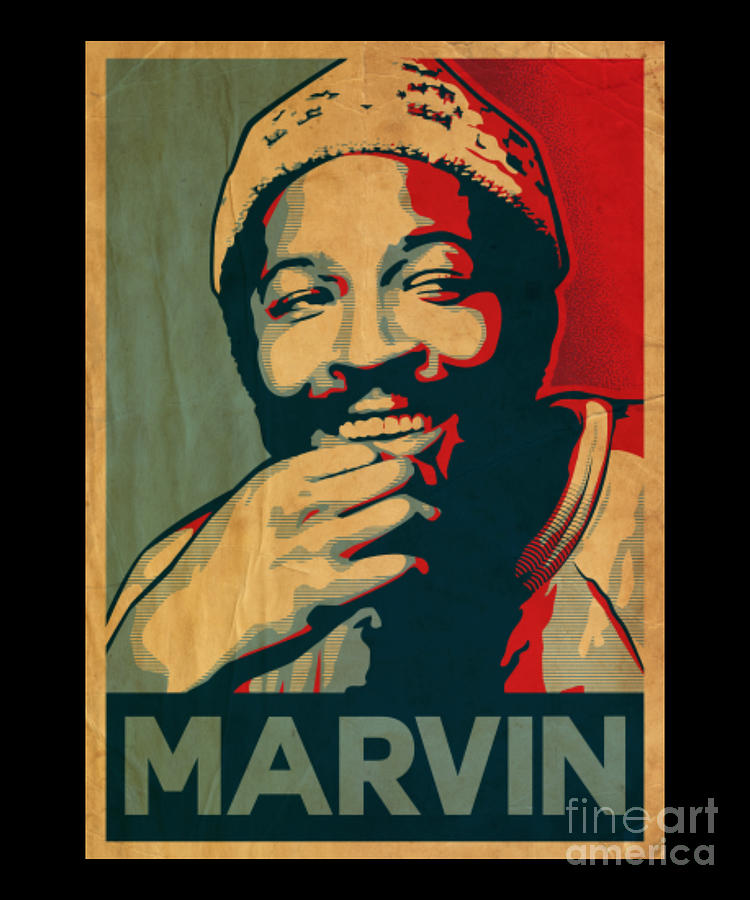 Marvin Gaye Digital Art - Marvin Gaye Pop Art by Notorious Artist