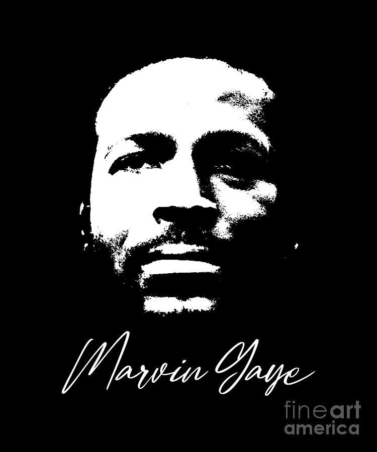 Marvin Gaye Digital Art - Marvin Gaye Signature by Notorious Artist