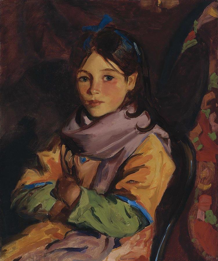 Mary Agnes Painting by Robert Henri American Pixels