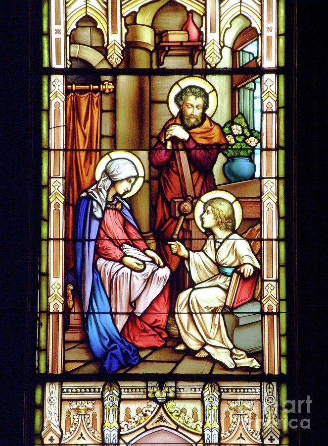 Mary and Joseph Find Child Jesus in the Temple Photograph by Debby ...