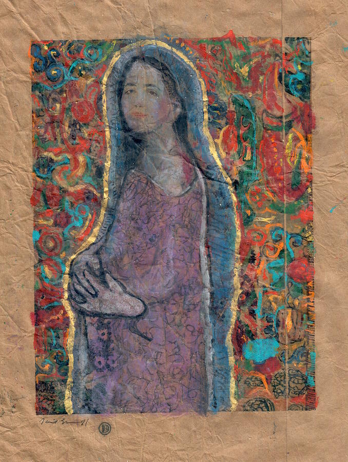 Jesus Christ Painting - Mary in Her Ninth Month by Daniel Bonnell