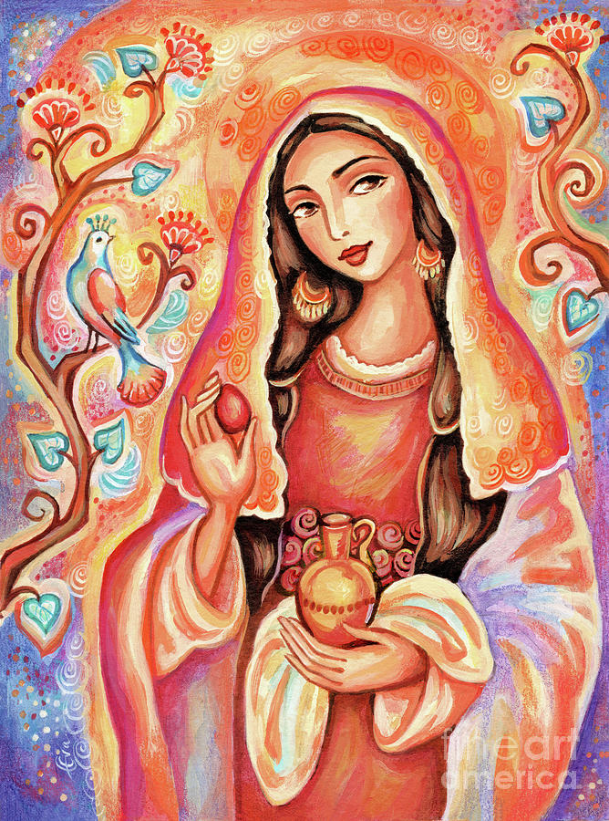 Mary Magdalene Painting by Eva Campbell