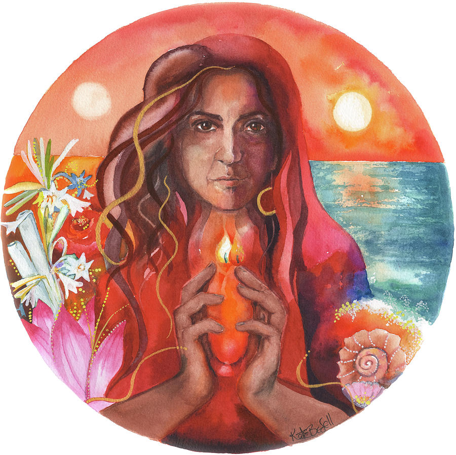 Mary Magdalene Painting by Kate Bedell