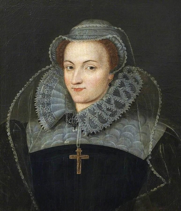 Mary Queen Of Scots 1542-1587 Painting By Anonymous 