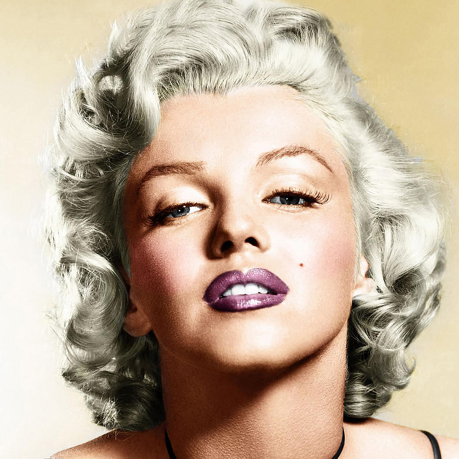 Marylin Monroe, a Portrait edited in Photoshop Photograph by Gert ...