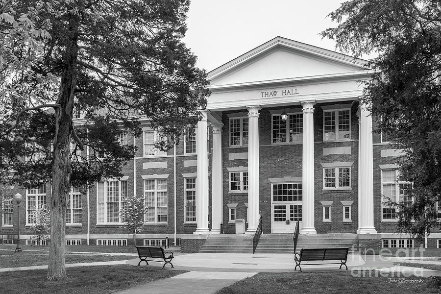 Maryville College Thaw Hall Photograph by University Icons
