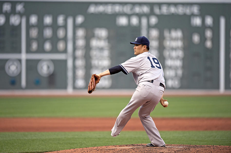 Masahiro Tanaka Photograph by Michael Ivins/Boston Red Sox