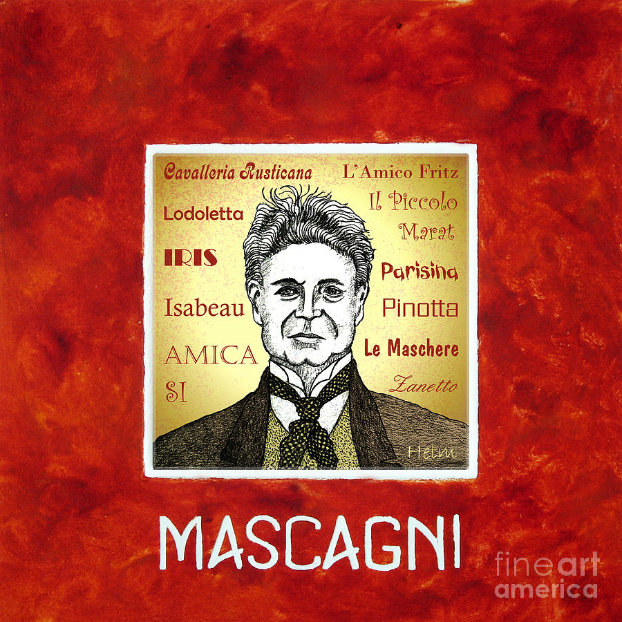 Mascagni Mixed Media by Paul Helm