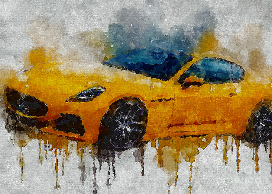 Maserati Granturismo Trofeo Luxury Sports Cars 2023 Digital Art By Lisa 