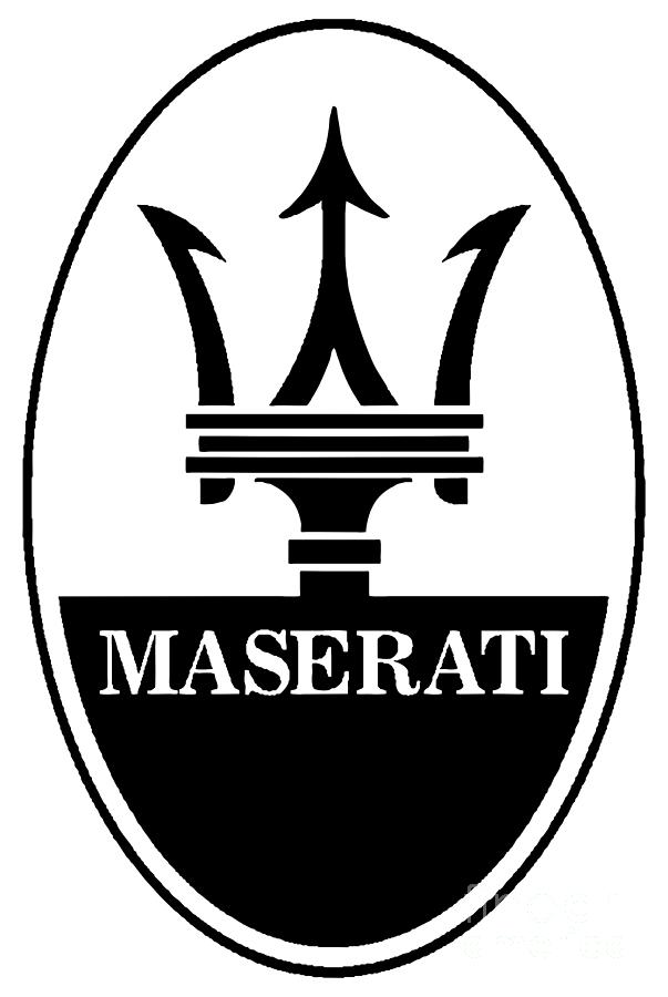 Maserati Drawing by John Own - Fine Art America