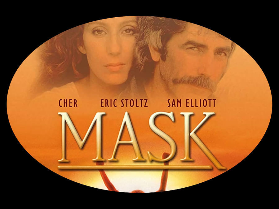 Mask Starring Eric Stoltz Poster 70s Painting By Palmer Hannah 