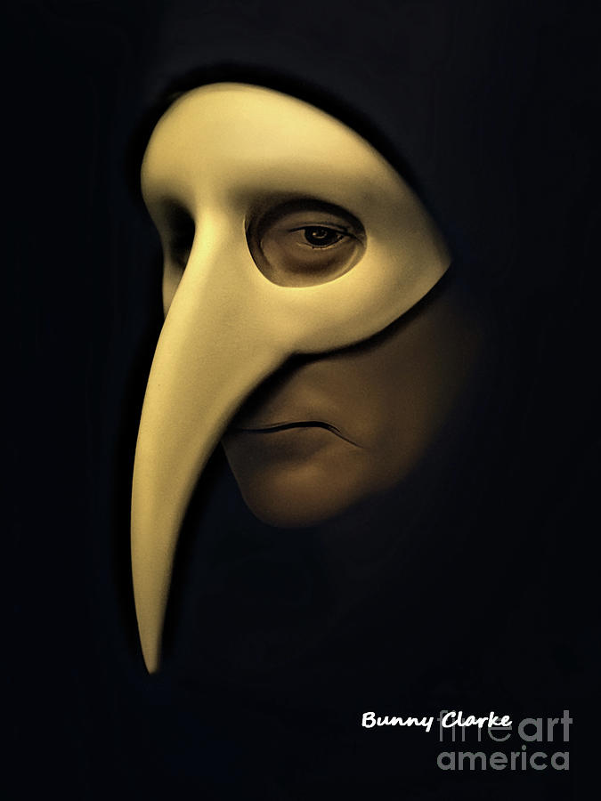 Masked Digital Art by Bunny Clarke