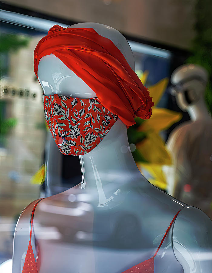 Masked Mannequin Photograph