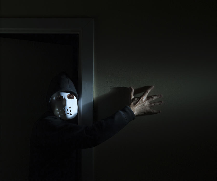 Masked Psychopath Photograph by Parema