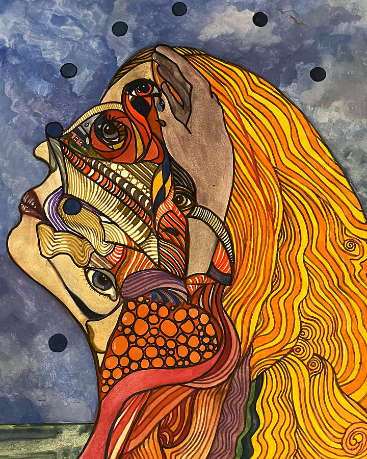 Masking Painting by Susan Solak Fine Art America