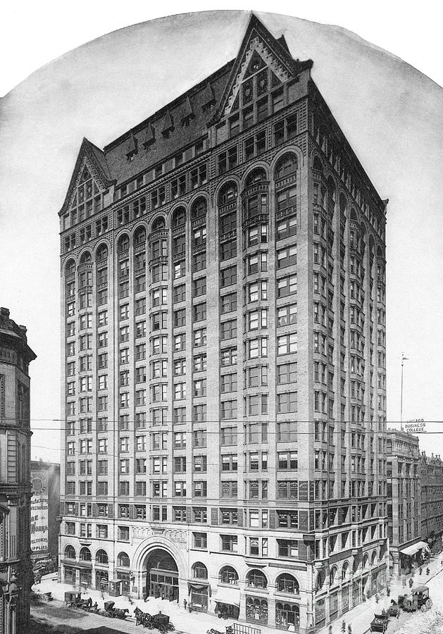 Masonic Temple, Chicago, 1893 Photograph by Granger