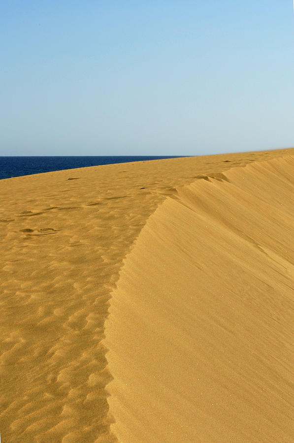 Maspalomas beach, Gran Canaria, Canary islands Photograph by Severija Kirilovaite