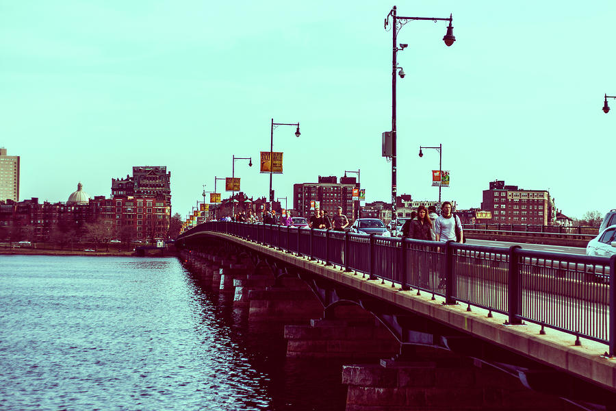 Mass Ave Bridge Boston Photograph by Alan Scherer | Fine Art America