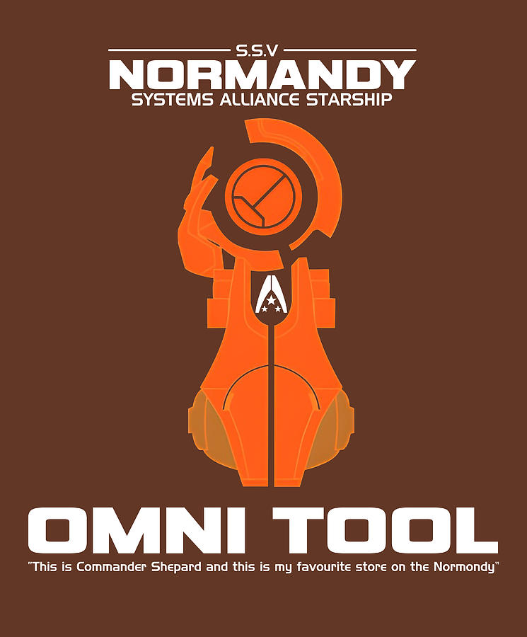 Mass Effect Omni Tool Digital Art By Blake Mclean Pixels