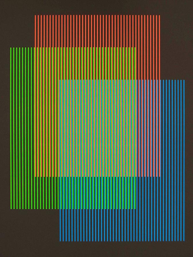 Master Carlos Cruz Diez Painting by JummyArt Gallery - Fine Art America