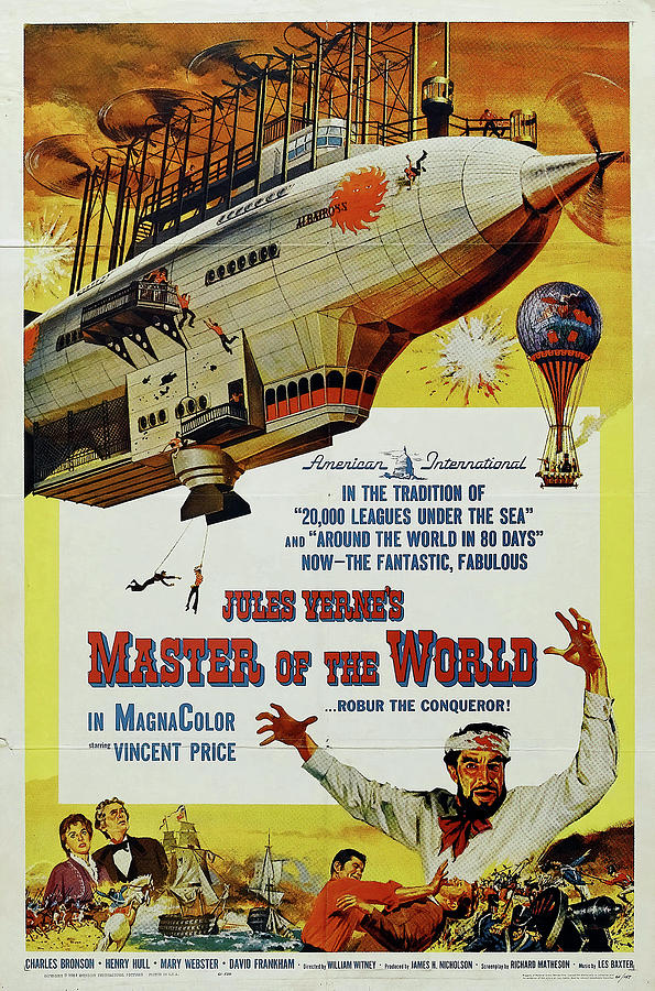 Master of the World, 1961 Mixed Media by Movie World Posters