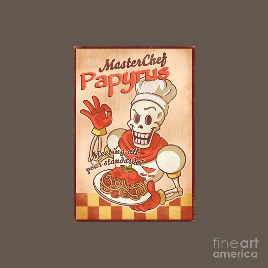 MasterChef Papyrus Undertale by Noel K Landry