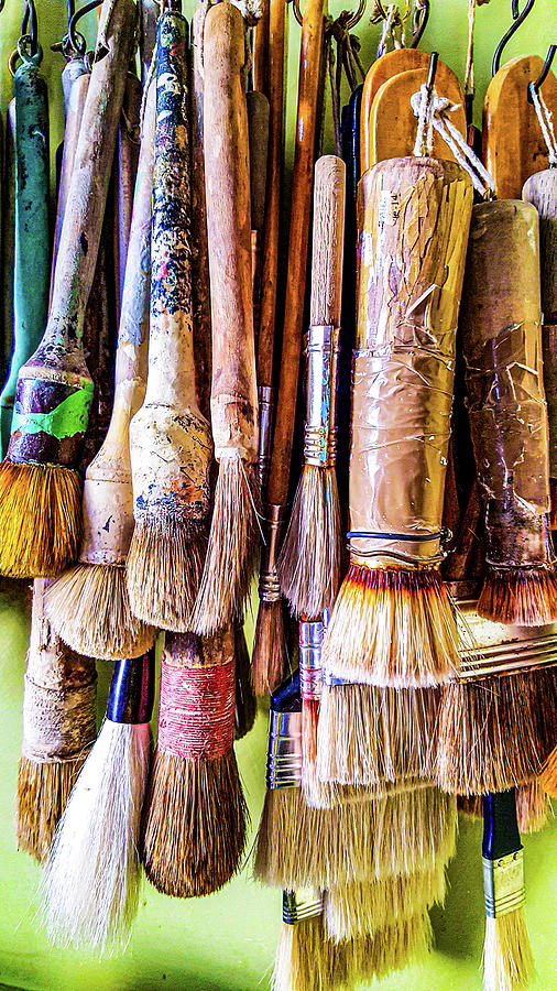  Masters Art Brushes Photograph by Marian Tagliarino