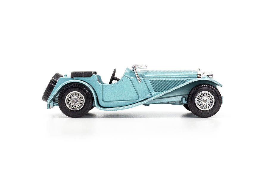 Matchbox Models of Yesteryear Y-1 Jaguar SS100 1936 color side Photograph by Viktor Wallon-Hars Matchbox Models of Yesteryear Y-1 Jaguar SS100 1936 color side Photograph by Viktor Wallon-Hars