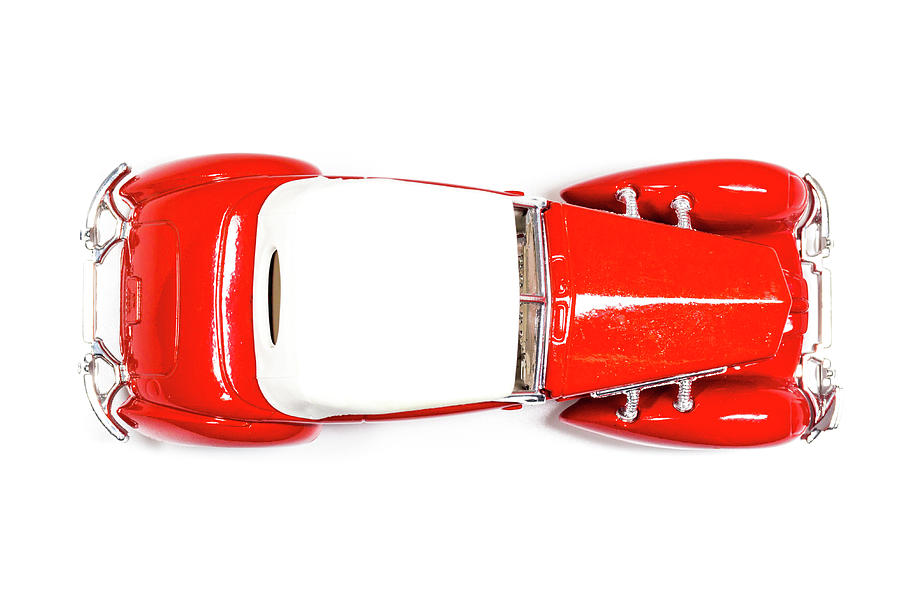 Matchbox Models of Yesteryear Y-18 Cord 812 Coupe 1937 color top view Photograph by Viktor Wallon-Hars