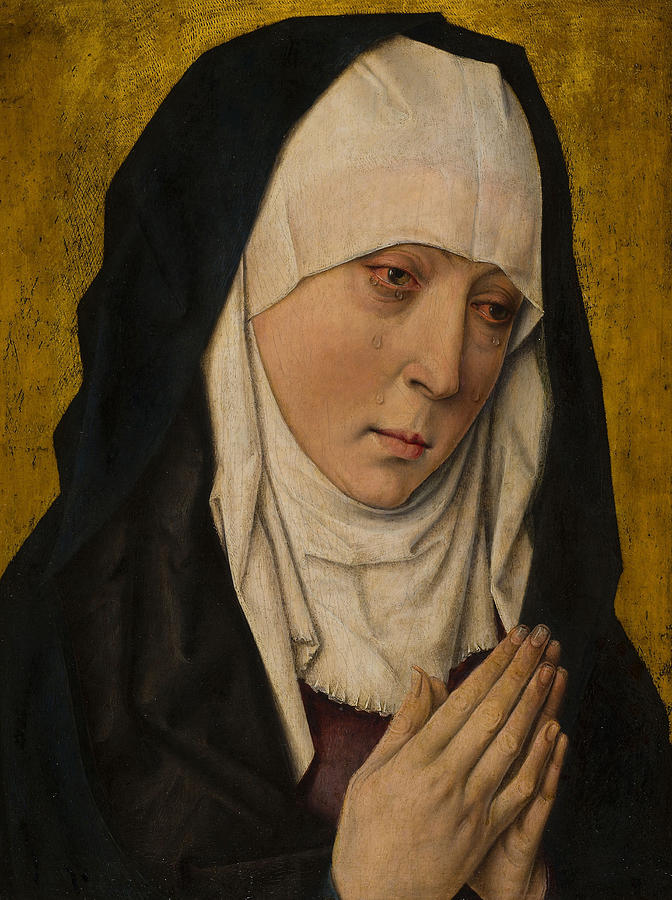 Mater Dolorosa Painting by Workshop of Dieric Bouts