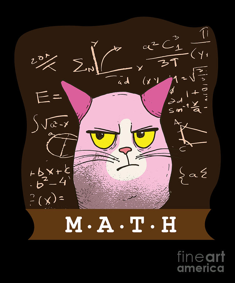 grumpy cat i hate math