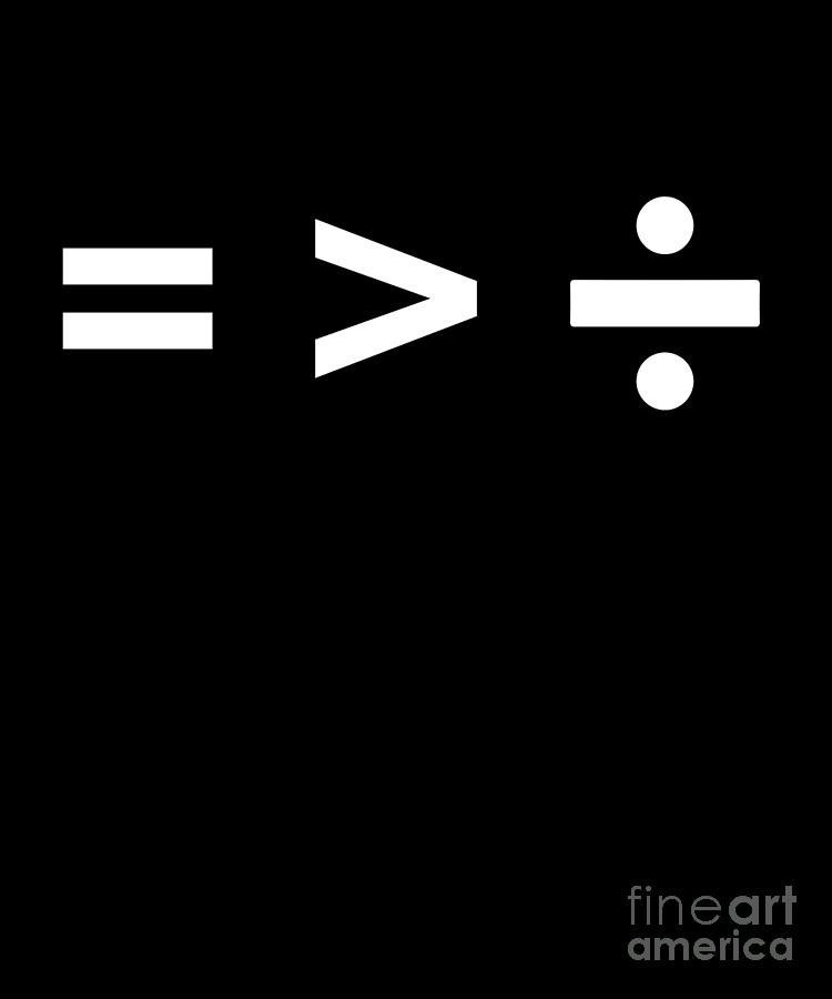 math equal sign