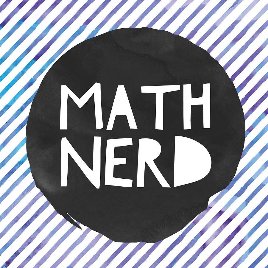 Math Nerd Digital Art