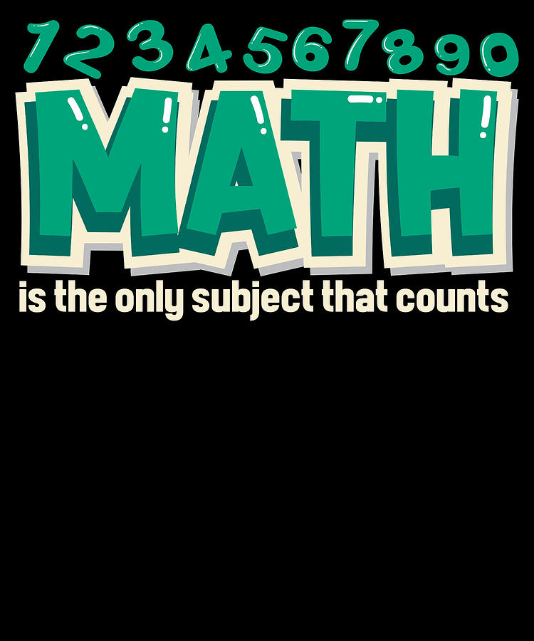 Math Teacher Student Mathemetics Digital Art by Mercoat UG ...