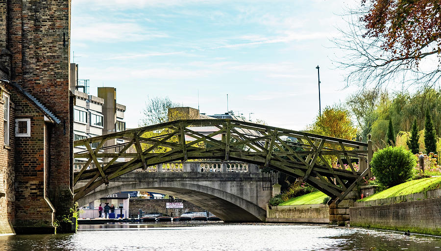 Mathematical Bridge, Cambridge Photograph by Chris Yaxley