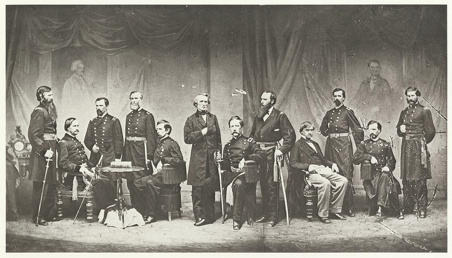 Mathew Brady  Military Commission 1865 Painting