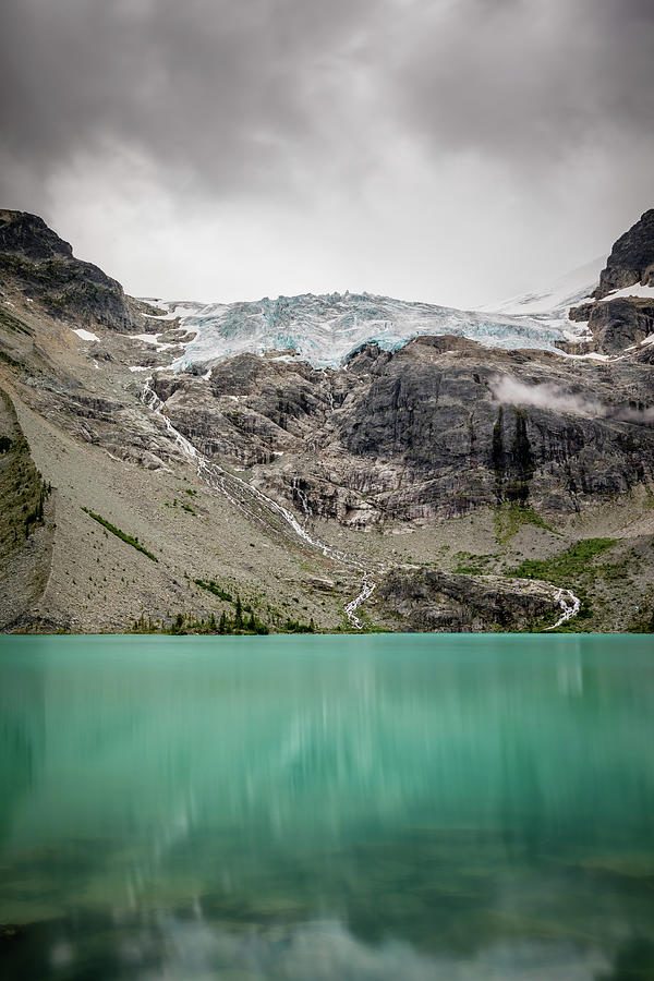 Matier Glacier Cascading Down To Joffre Lakes Photograph