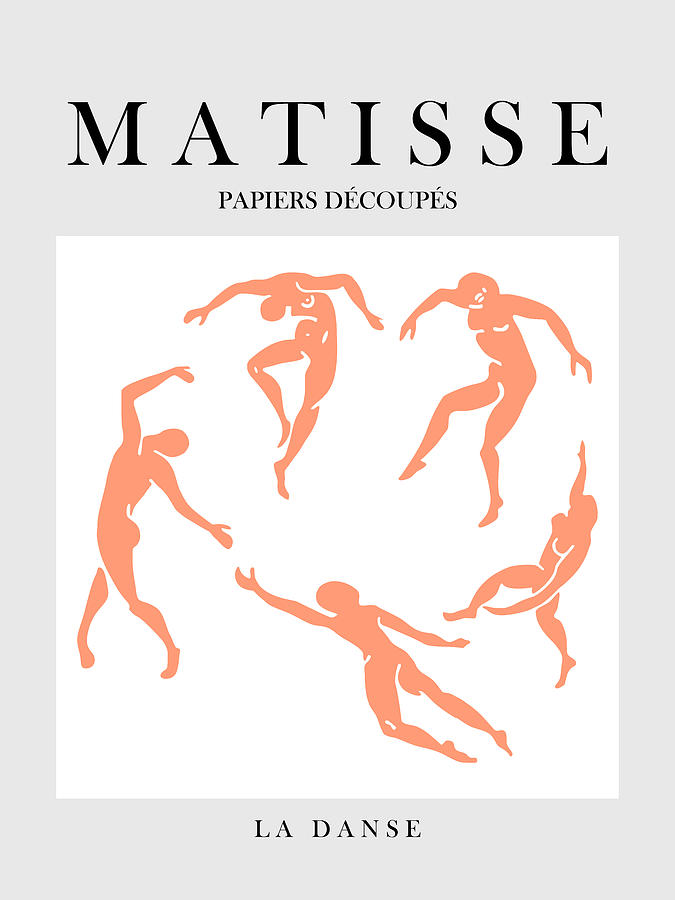 Matisse La Danse N115-8 Great Art Vibrant People Cut-outs Digital Art ...