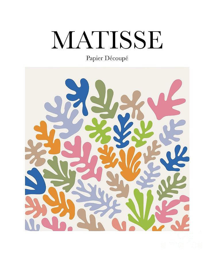 Matisse Papier Dcoup Painting by Julie Gray | Fine Art America