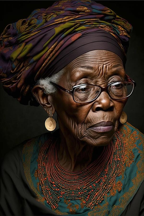 Matriarch 3 Digital Art by Ronald Goshop - Fine Art America