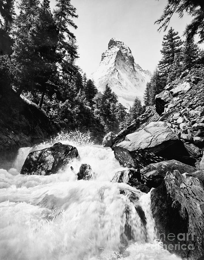 Matterhorn, c1905 Photograph by Granger