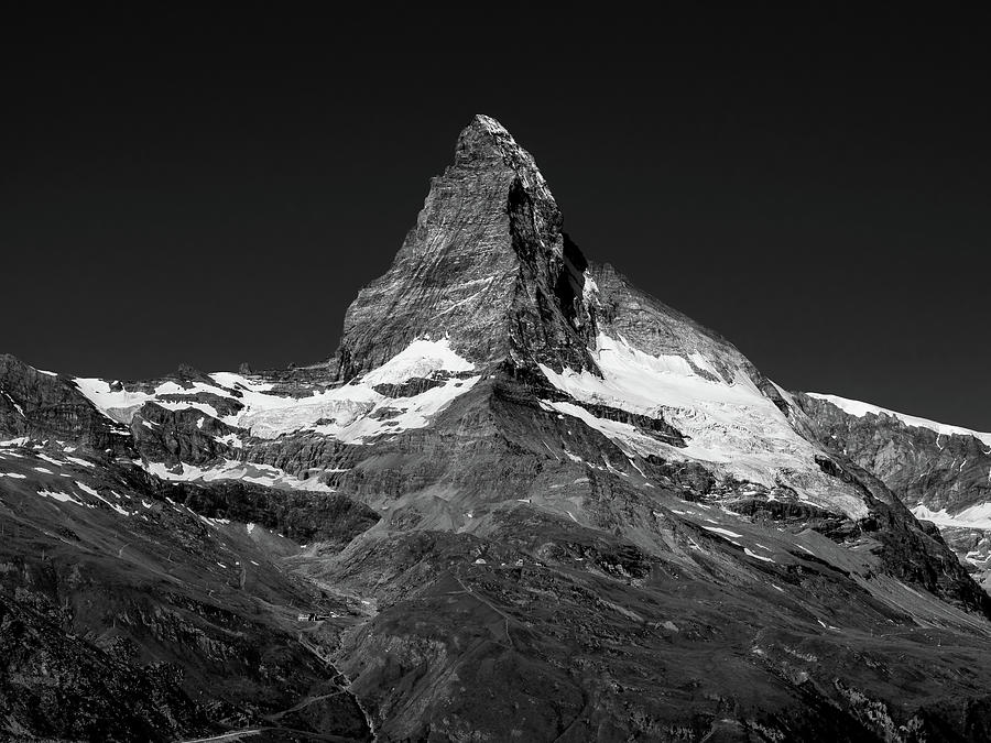 Matterhorn Peak in Swiss Alps Photograph by Pak Hong