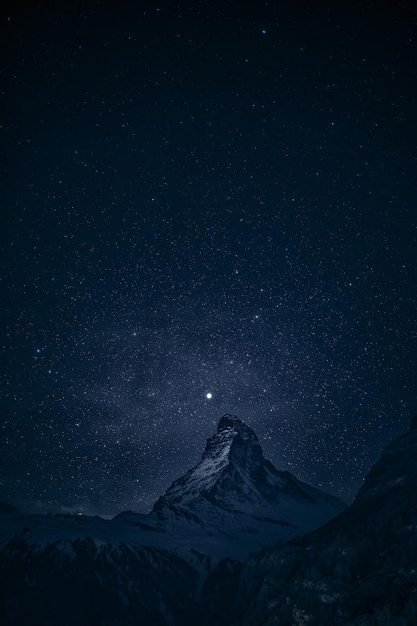 Matterhorn Sterne 2 Photograph by Robert Fawcett