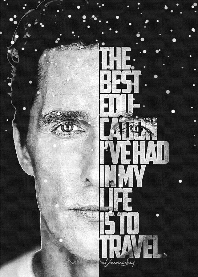 Matthew McConaughey 8 Digital Art by Joseph On