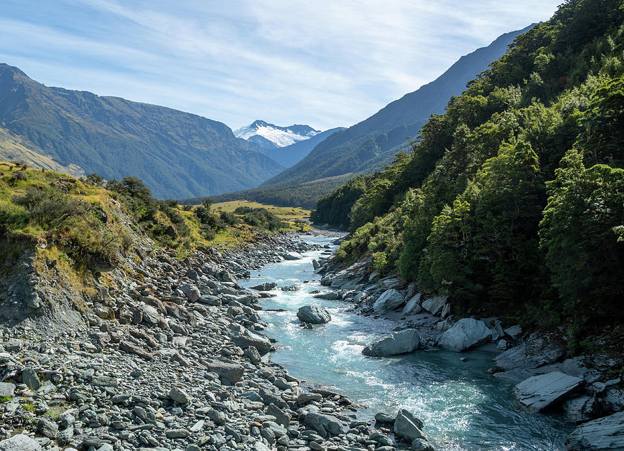 Matukituki Valley - New Zealand Photograph by Tom Napper