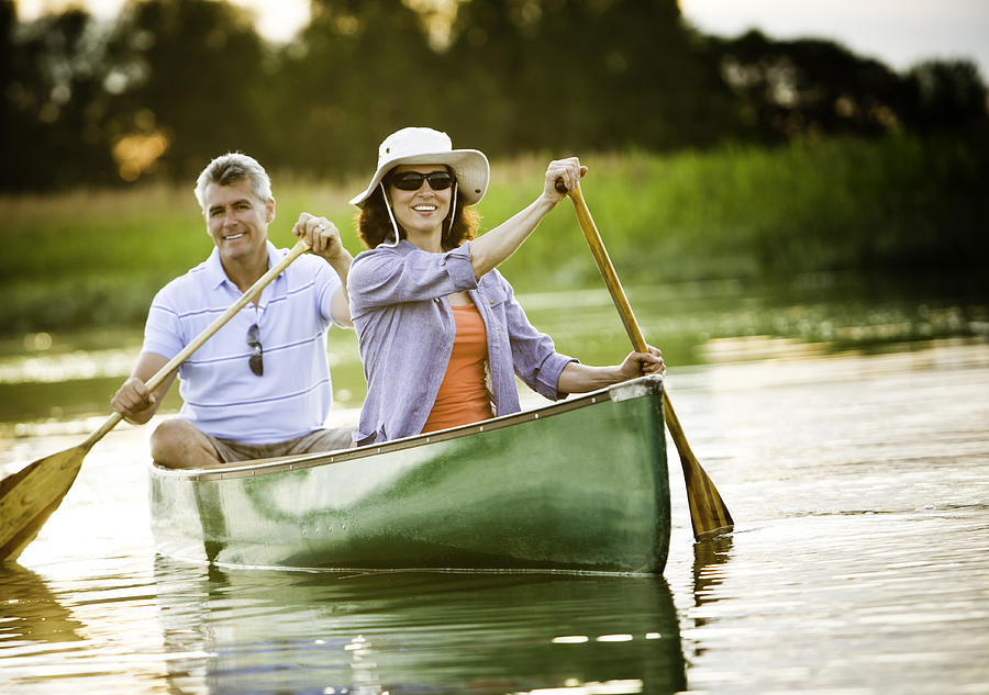 Mature Couple with a Healthy Outdoor Lifestyle Photograph by Ranplett