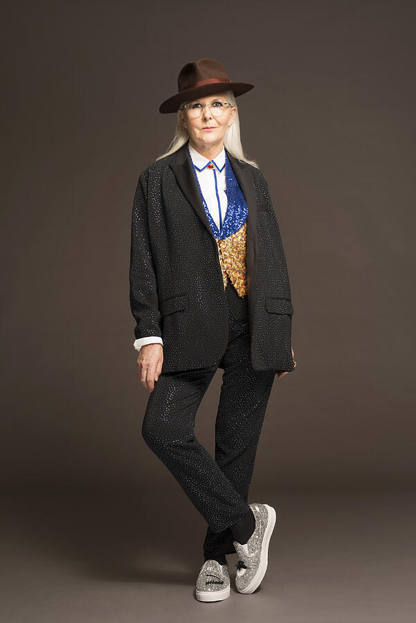 Mature woman wearing hat and stylish clothes Photograph by Compassionate Eye Foundation