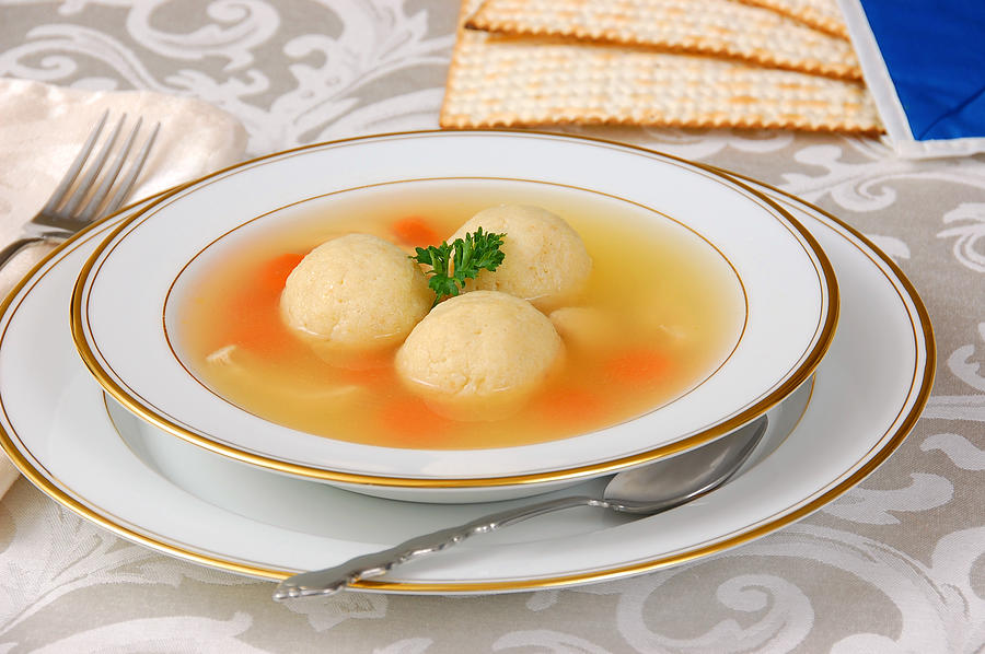 Matzah Ball Soup Photograph by Sbossert