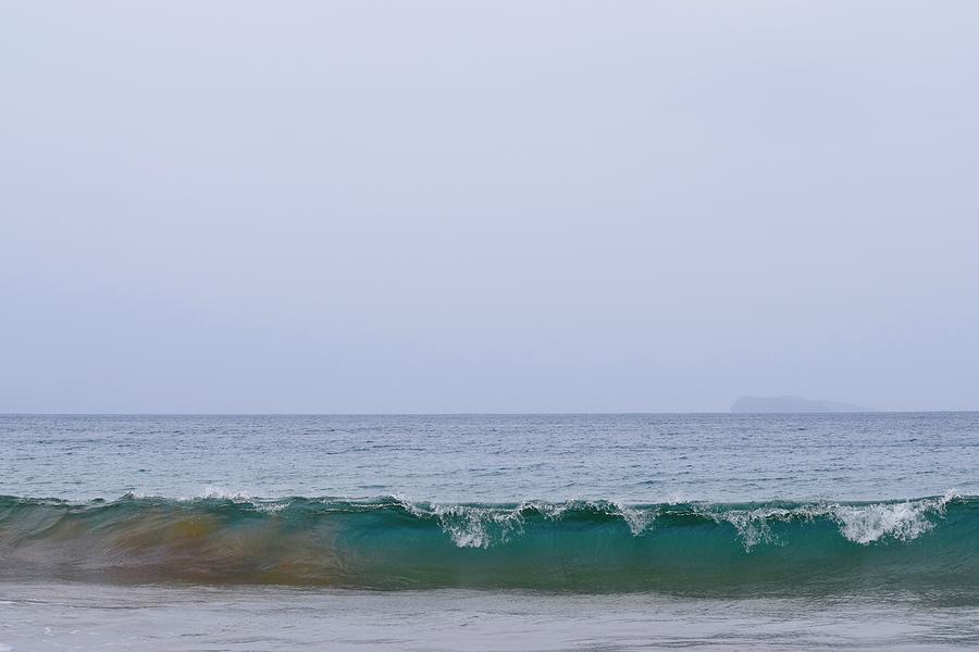 Turbulant waves@Po-olenalena Beach,Maui Photograph by Bnte Creations