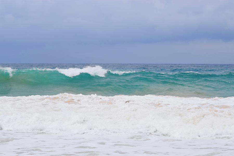 Milky waves,Makena Beach,Maui Photograph by Bnte Creations